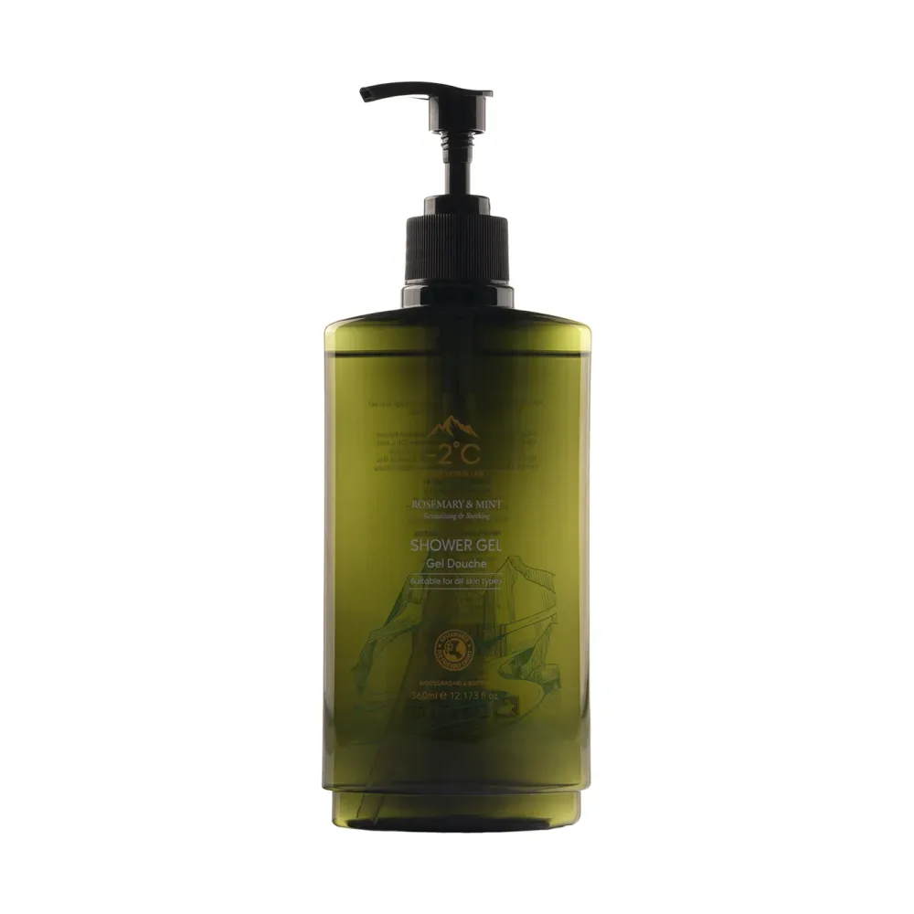 Shower gel pump bottle